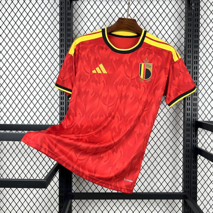 Camisa Bélgica I 2025/26 Torcedor Masculina.