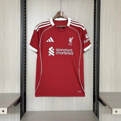 Camisa Liverpool I 2025/26 Torcedor Masculina.